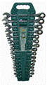 Набор ключей комбинированных трещоточных 8-24мм, 16 пр. в Кемерове